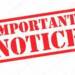 Notice of Intent to Prepare Materials Management Plan