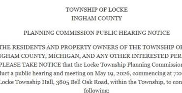 Planning Commission Public Hearing Notice