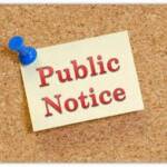 Notice of Public Accuracy Test