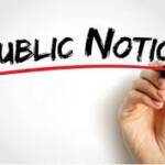Notice of Special Election