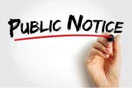 Notice of Special Election