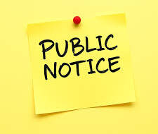 Public Notice