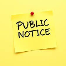 Public Notice